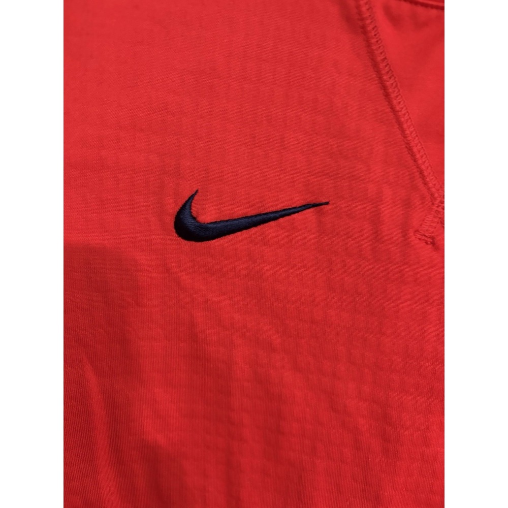 Nike Ole Miss Rebels Boys XS Red Stretch Long Sleeve Athletic Shirt W194 - Picture 3 of 5